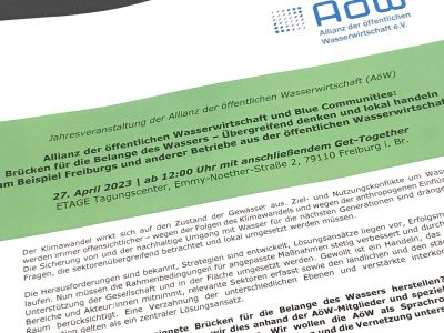 Bericht von der Jahreskonferenz der AöW in Freiburg im Breisgau am 27.04.2023